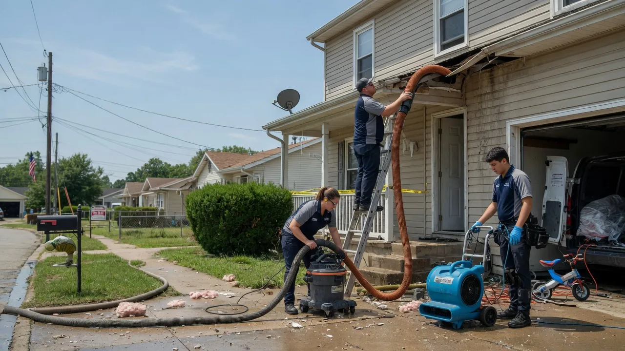Water Damage Restoration in Nettie, WV near me